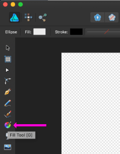 affinity designer fill-tool