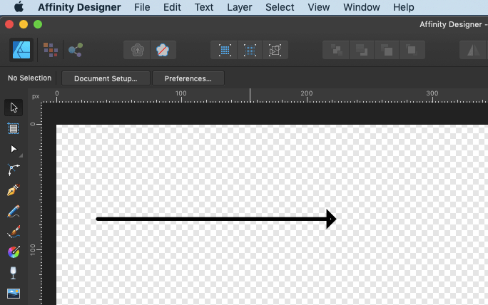 affinity designer flat icon long shadow background