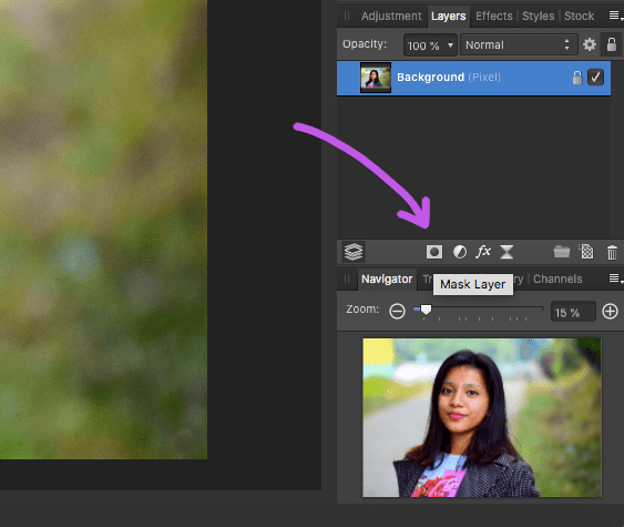 affinity photo mask layer