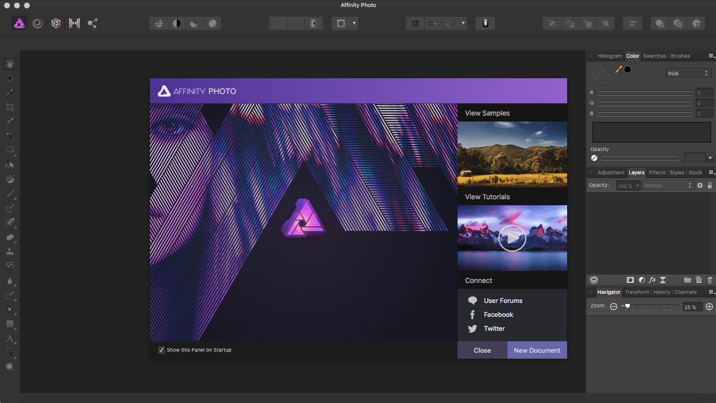 affinity photo version 1.6.2