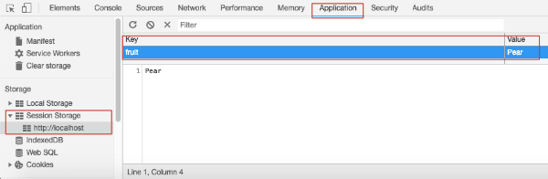 html5 sessionstorage