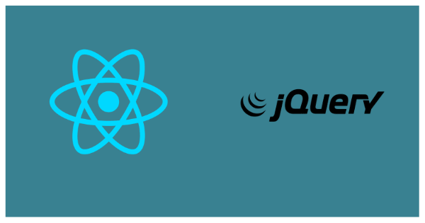 reactjs and jquery
