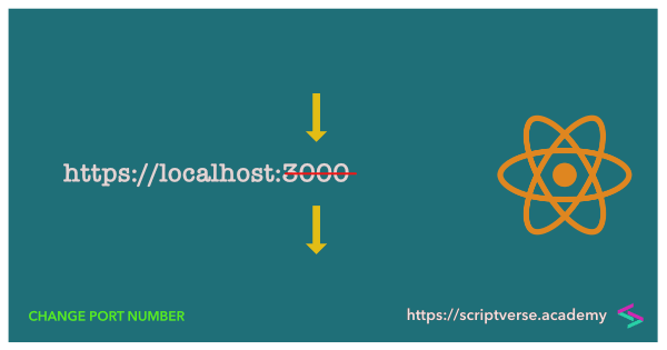 reactjs change port number